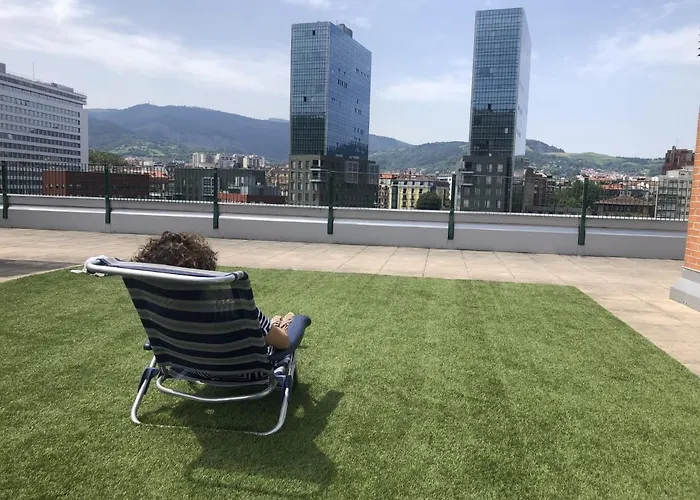 Frente Al Guggenheim. Urbanizacion De Lujo En El Centro Διαμέρισμα Μπιλμπάο